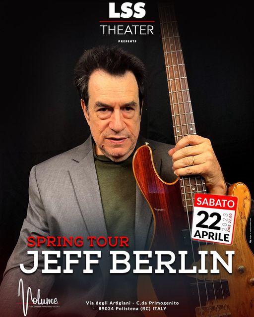 jeff berlin tour 2023